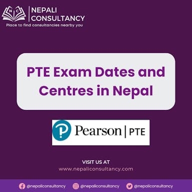 PTE exam dates in Nepal